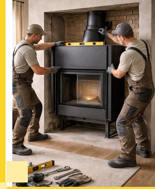 Установка каминных топок в Батайске под ключ от 18218 р. | ЭриданБтс