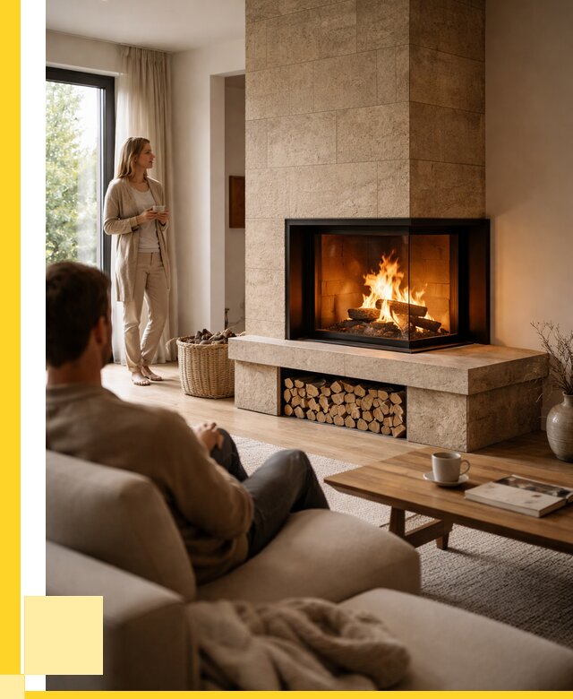 Угловые камины из кирпича установка в Батайске от 151815 р. ЭриданБтс