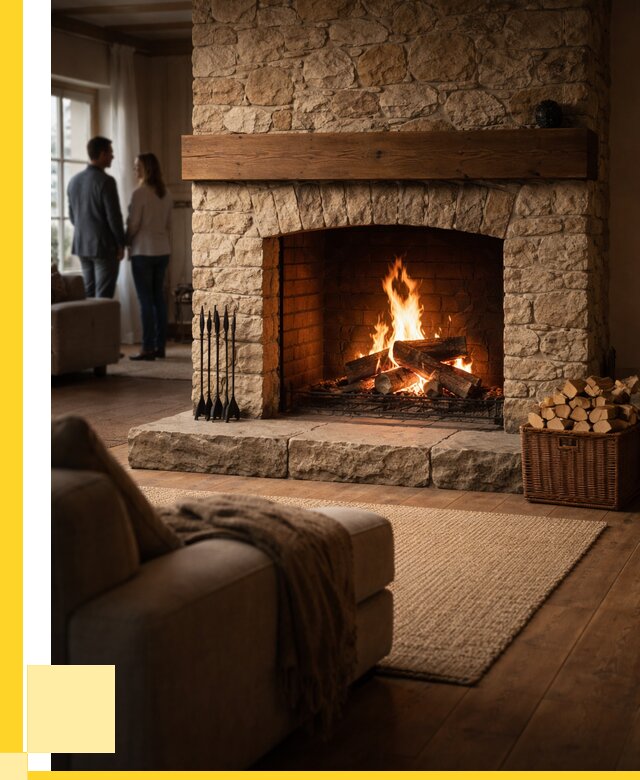 Открытые камины под ключ в Батайске от 151815 р. ЭриданБтс