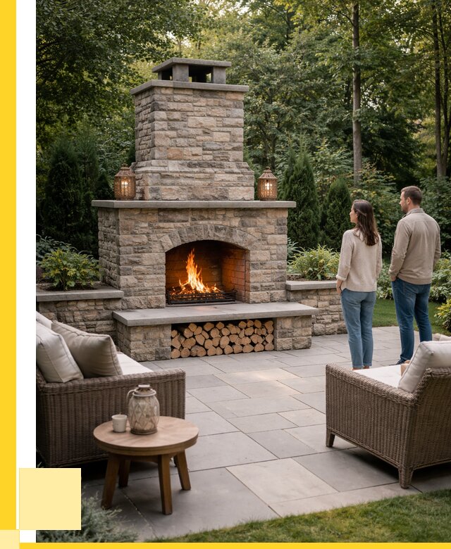 Уличные камины из кирпича в Батайске от 151815 р. | ЭриданБтс