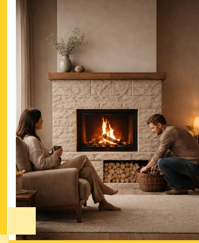 Камины для дома в Батайске под ключ от 151815 р. | ЭриданБтс