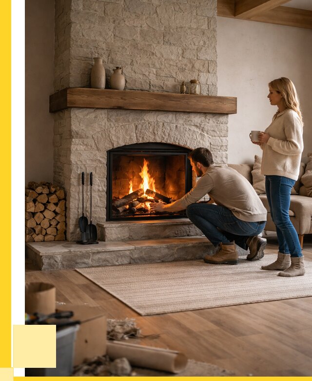 Камины для загородного дома в Батайске от 354235 р., ЭриданБтс