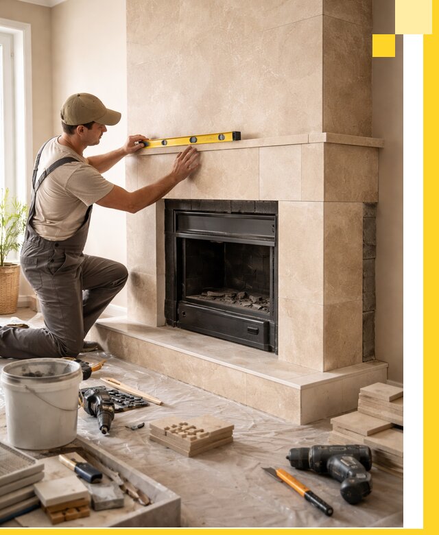 Установка и монтаж каминов в частном доме под ключ в Батайске