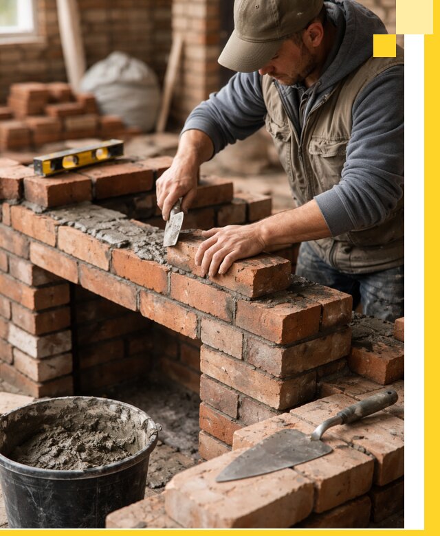 Кладка каминов под ключ в Батайске профессиональная отделка и монтаж