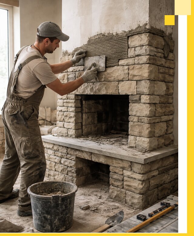 Строительство каминов под ключ в Батайске от проектирования до монтажа