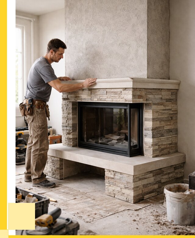 Изготовление каминов под ключ в Батайске от 151815 р. | ЭриданБтс