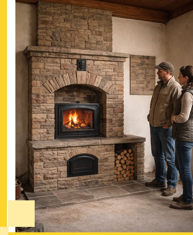 Кирпичная печь под ключ в Батайске от 151815 р. | ЭриданБтс