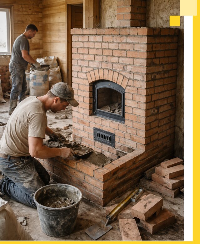 Профессиональное строительство печей в Батайске под ключ