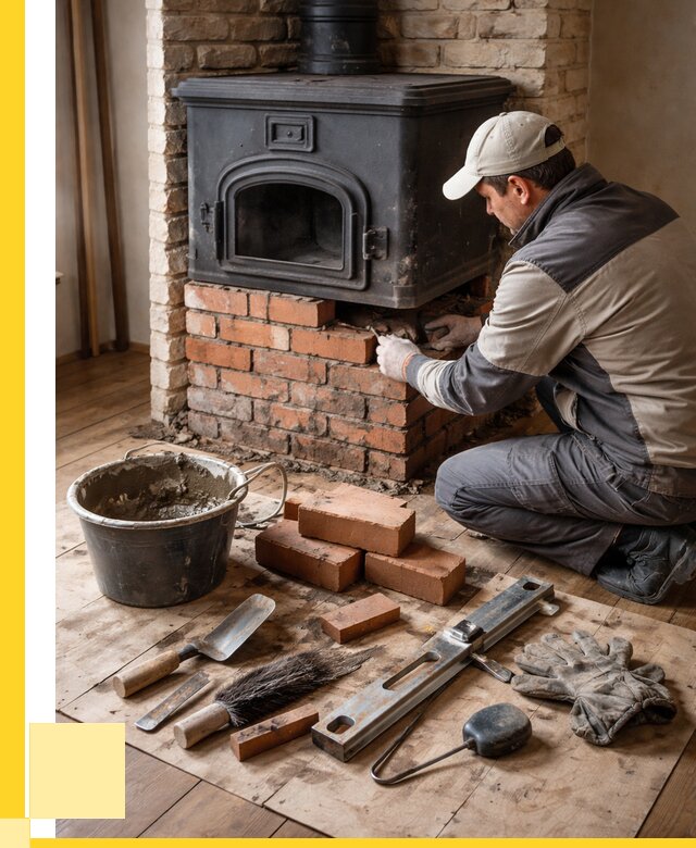 Ремонт печей в Батайске от 12145 р., услуги печника ЭриданБтс