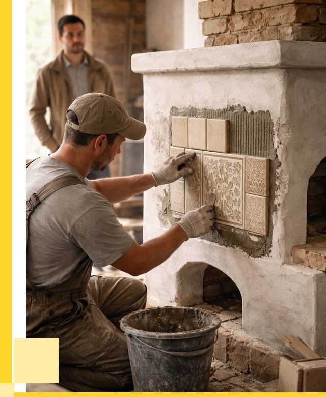 Отделка печей и банных печей в Батайске от 35424 р. | ЭриданБтс