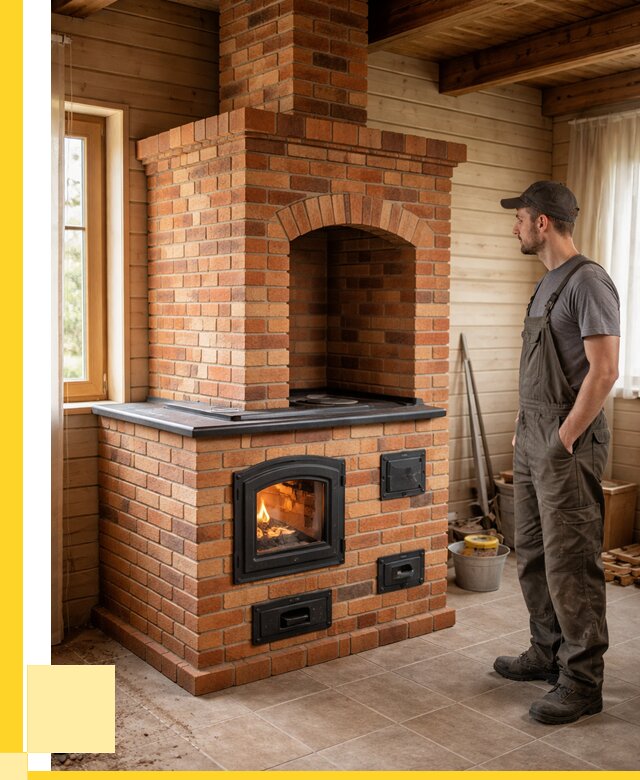 Кирпичные печи в Батайске: купить от 151815 р. | ЭриданБтс