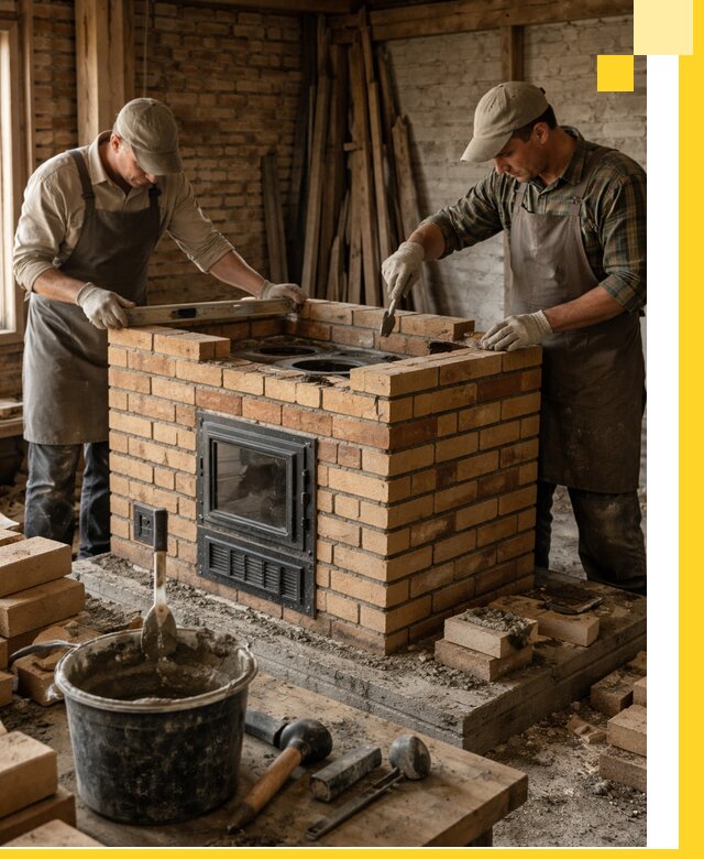 Изготовление и установка варочных печей под ключ в Батайске