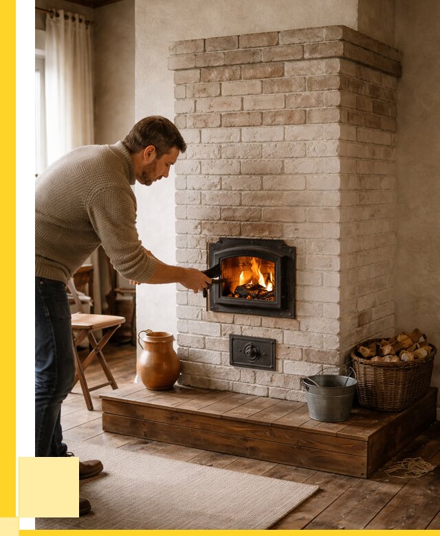 Печь голландка из кирпича в Батайске от 86029 р. | ЭриданБтс