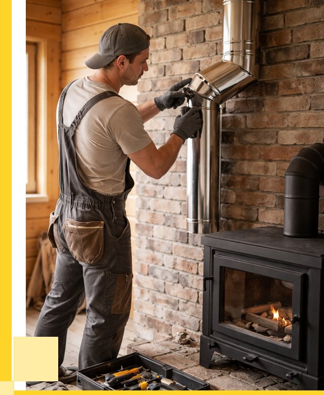 Монтаж дымоходов для печей в Батайске от 7591 р. | ЭриданБтс