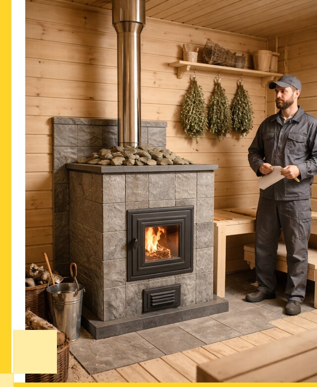 Печи для бани под ключ в Батайске от 121452 р. | ЭриданБтс