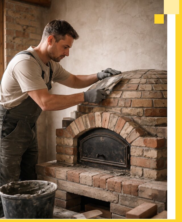 Изготовление и монтаж помпейских печей на заказ в Батайске