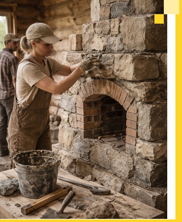 Каменные печи на заказ и монтаж в Батайске, долговечные решения