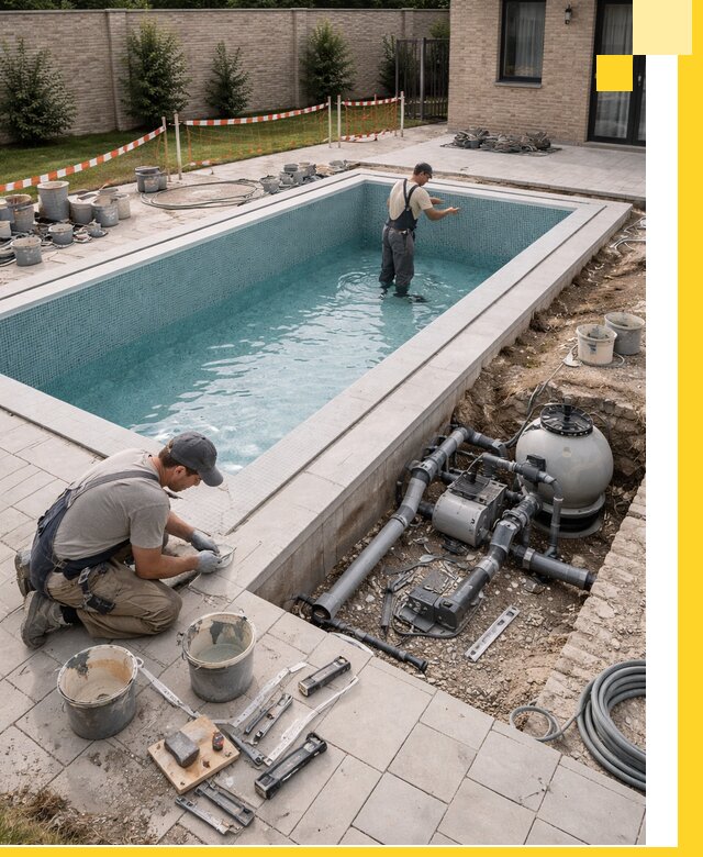 Строительство бассейнов под ключ в Батайске: проекты и монтаж