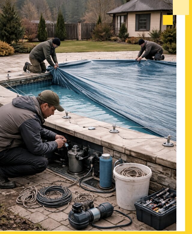 Консервация бассейнов в Батайске: подготовка к длительному хранению