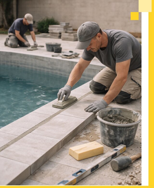 Отделка бассейнов в Батайске: декоративная отделка и гидроизоляция