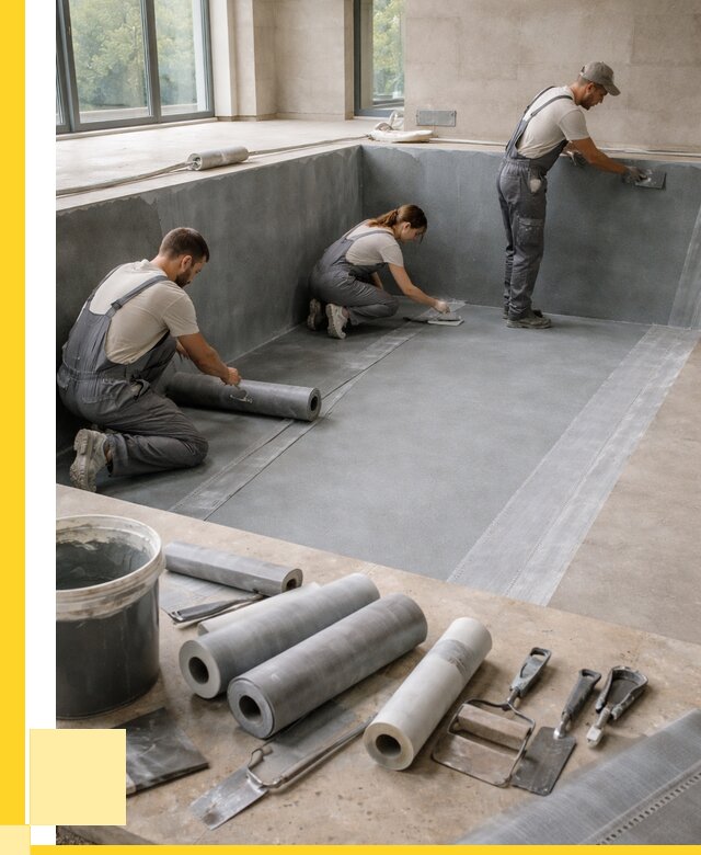 Гидроизоляция бассейнов в Батайске от 2024 р., ЭриданБтс