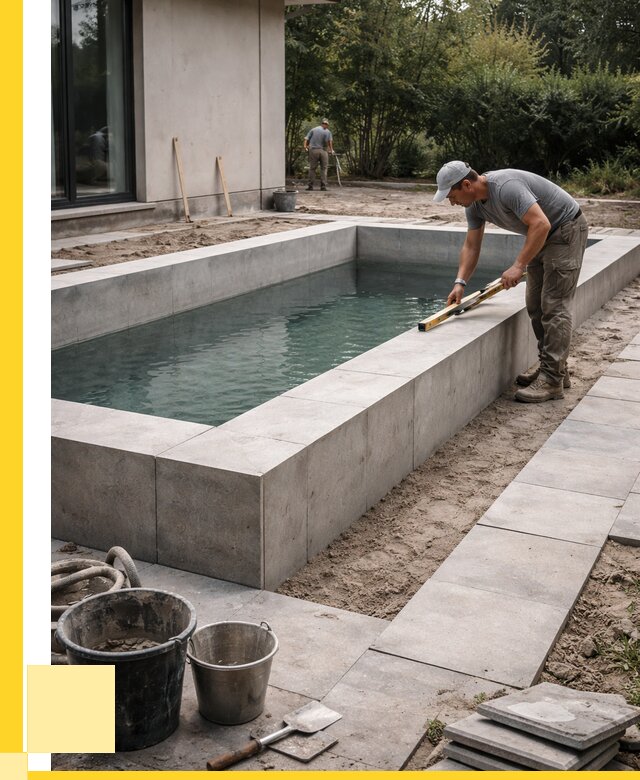 Строительство бетонного бассейна в Батайске от 1214520 р. | ЭриданБтс