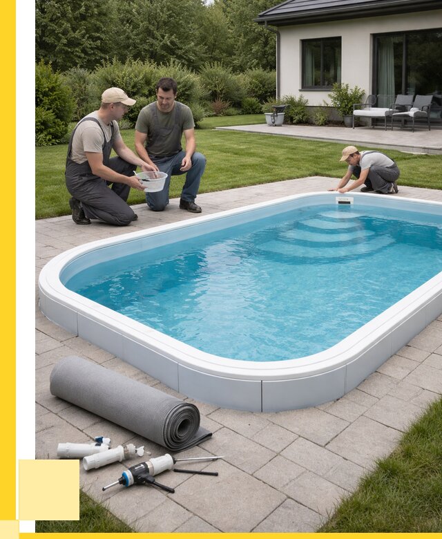 Пластиковый бассейн купить в Батайске от 253025 р., ЭриданБтс