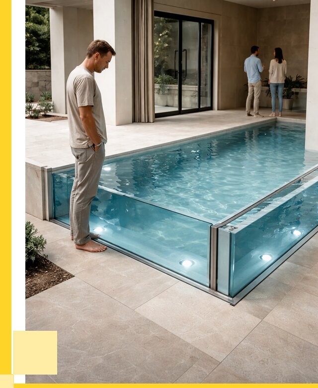 Стеклянные бассейны в Батайске от 1214520 р. | ЭриданБтс — мозаика