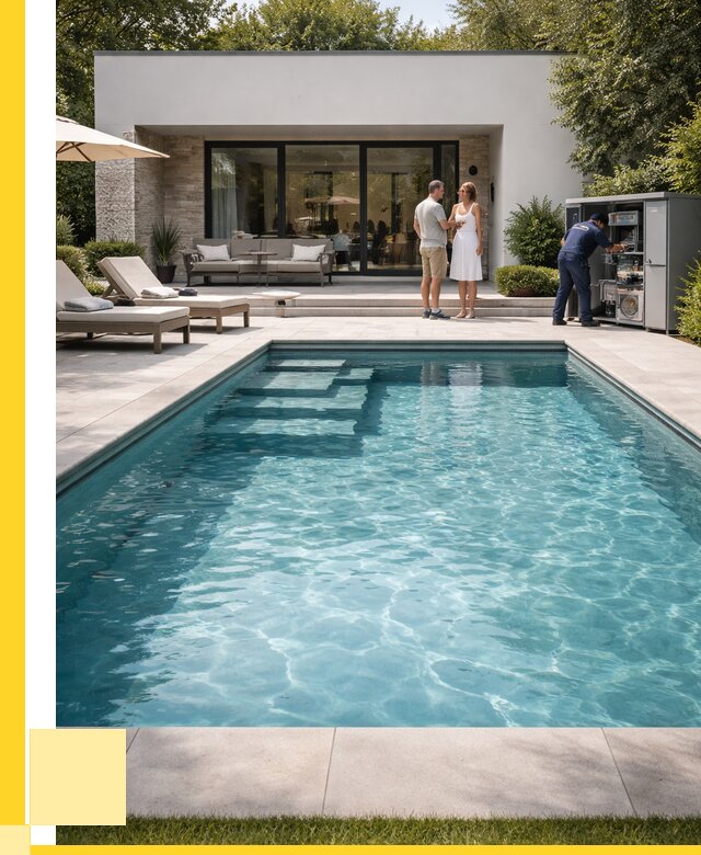 Бассейн в доме в Батайске под ключ от 1214520 р. | ЭриданБтс