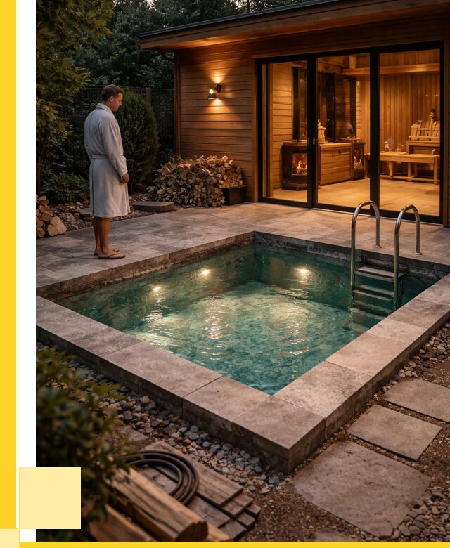 Бани с бассейном под ключ в Батайске от 96150 р. | ЭриданБтс