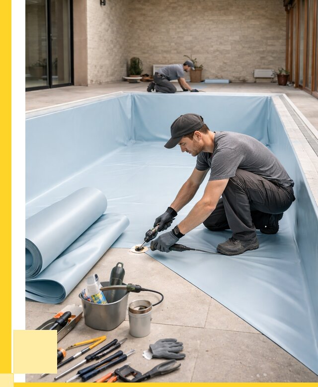 Пленка ПВХ для бассейнов в Батайске от 2530 р. | ЭриданБтс