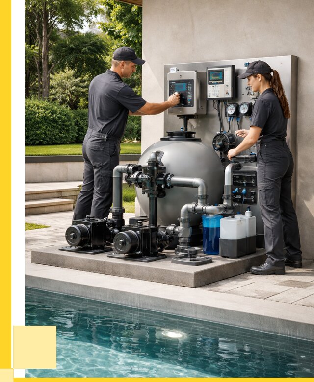 Фильтровальное оборудование бассейнов в Батайске | ЭриданБтс 45545