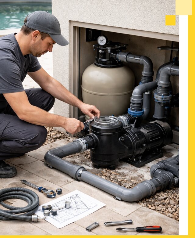 Поставка, монтаж и сервис насосов для бассейнов в Батайске