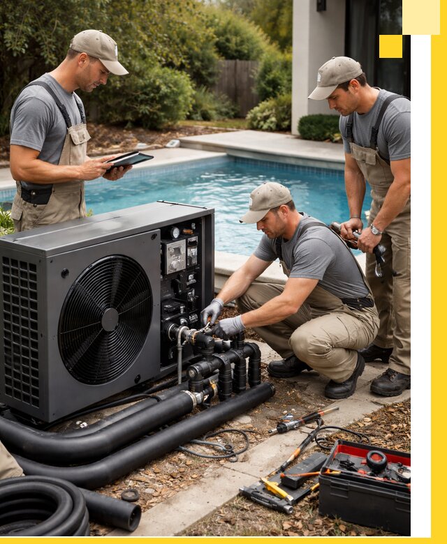 Проектирование и установка тепловых насосов для бассейнов в Батайске