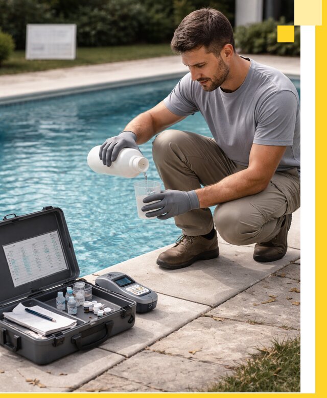 Профессиональная дезинфекция воды в бассейне в Батайске