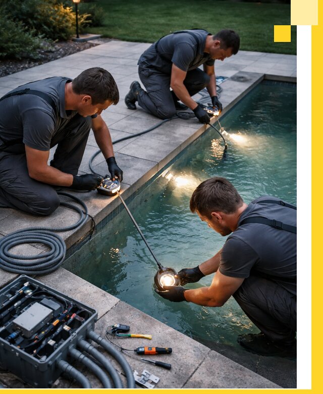 Профессиональное освещение бассейнов в Батайске: дизайн и монтаж