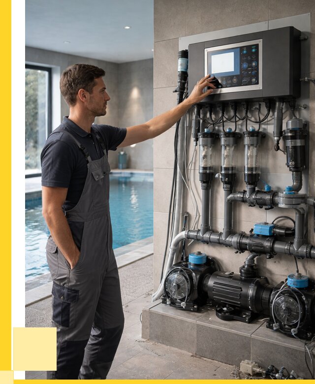 Автоматика для бассейнов под ключ в Батайске от 70847 р. | ЭриданБтс