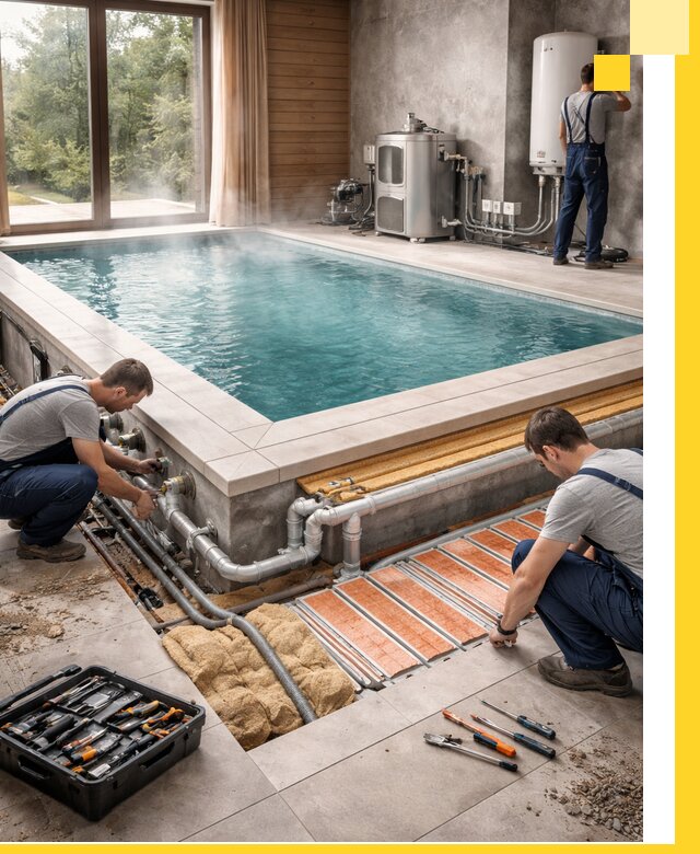 Проектирование и строительство тёплых бассейнов в Батайске