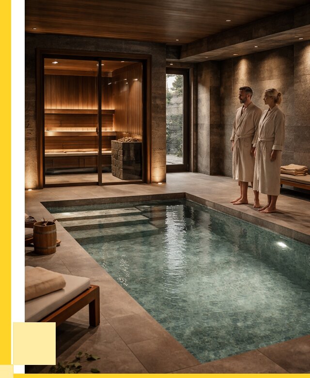 Сауна с большим бассейном в Батайске от 1214520 р. ЭриданБтс