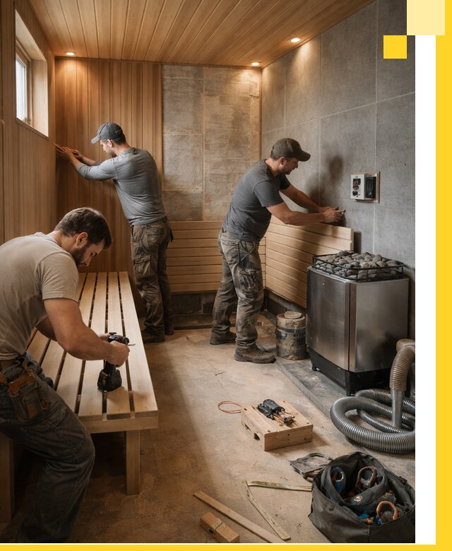 Сауны под ключ в Батайске, проектирование, строительство, отделка