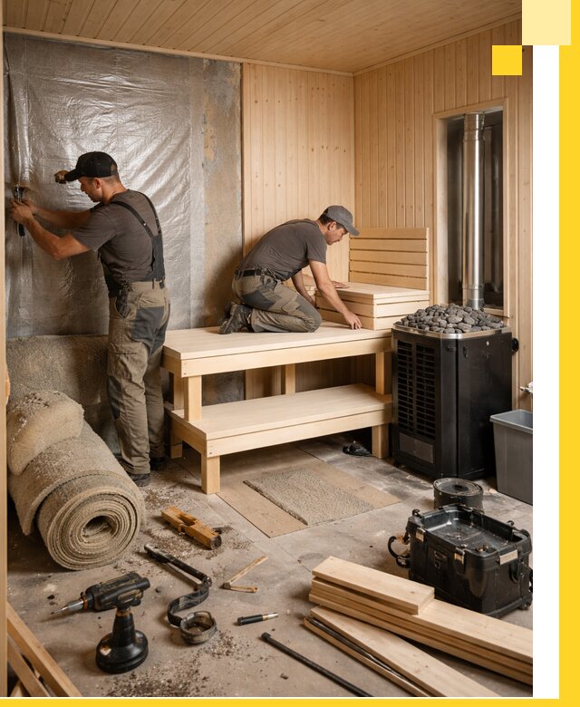 Проекты саун под ключ в Батайске дизайн и строительство