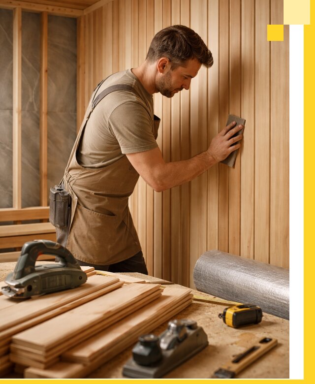 Профессиональная отделка саун и парных под ключ в Батайске