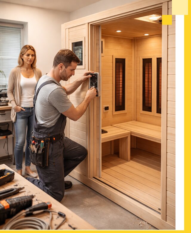 Инфракрасные сауны под ключ в Батайске продажа и установка