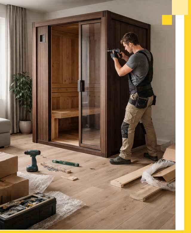 Установка и производство мини саун под ключ в Батайске