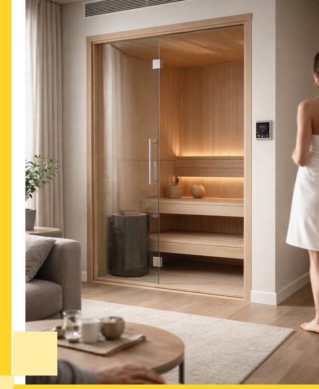 Сауна в квартире под ключ в Батайске от 121452 р. ЭриданБтс