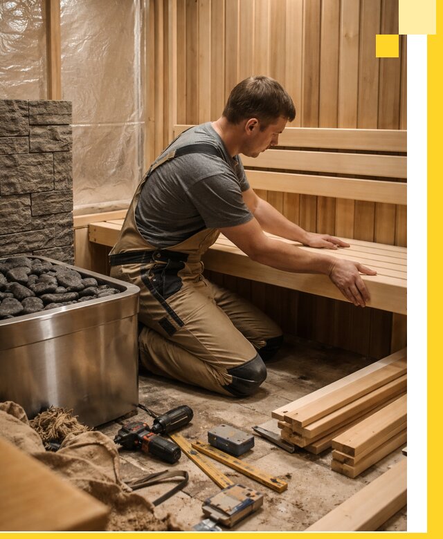 Сауны для дома под ключ с проектированием и монтажом в Батайске