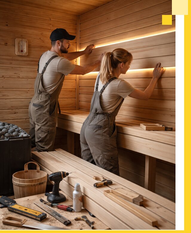 Дизайн саун и бань под ключ с индивидуальным проектом в Батайске