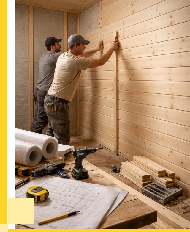 Обшивка бани вагонкой в Батайске от 1215 р., ЭриданБтс