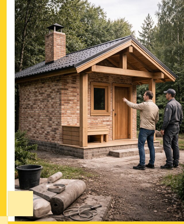 Кирпичные бани и печи в Батайске от 354235 р. | ЭриданБтс