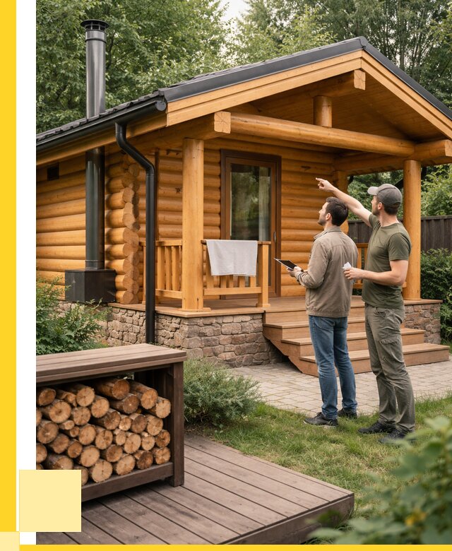 Бани для дачи под ключ в Батайске от 253025 р. | ЭриданБтс